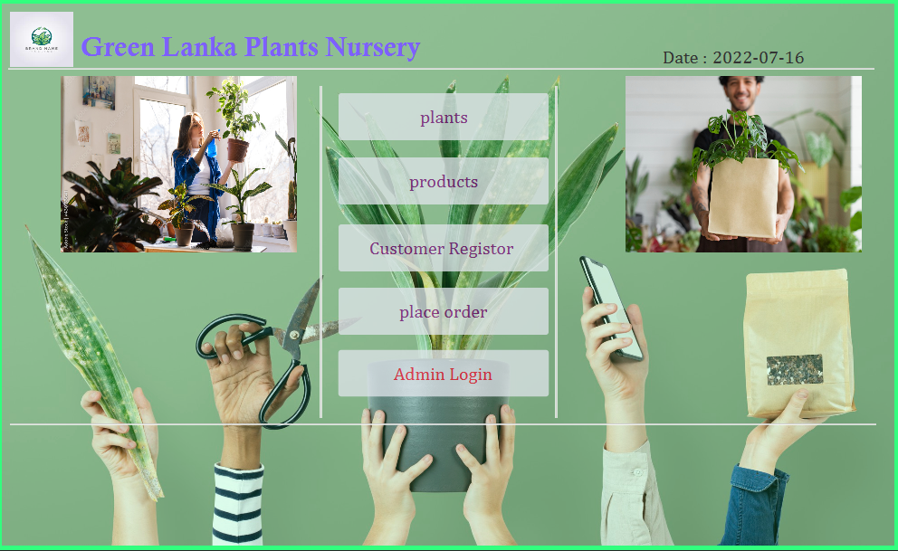 Plant Shop Management System